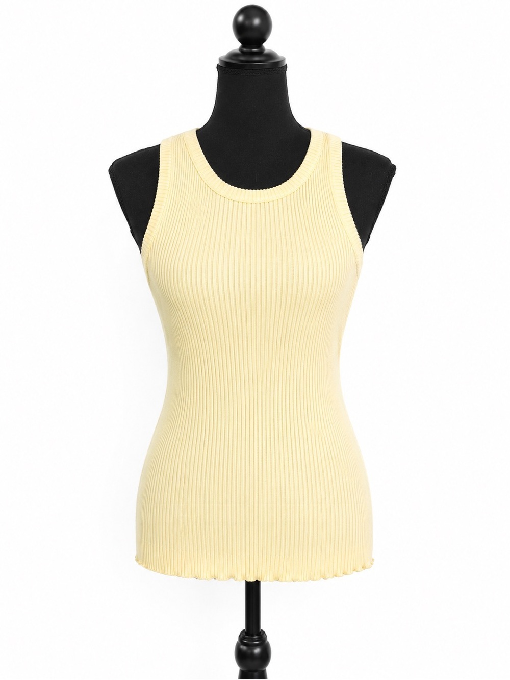 TEAM WANG Ribbed Knit Tank Size 1